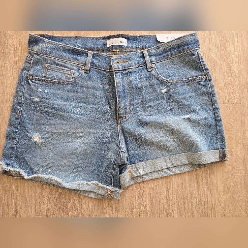 Loft denim shorts